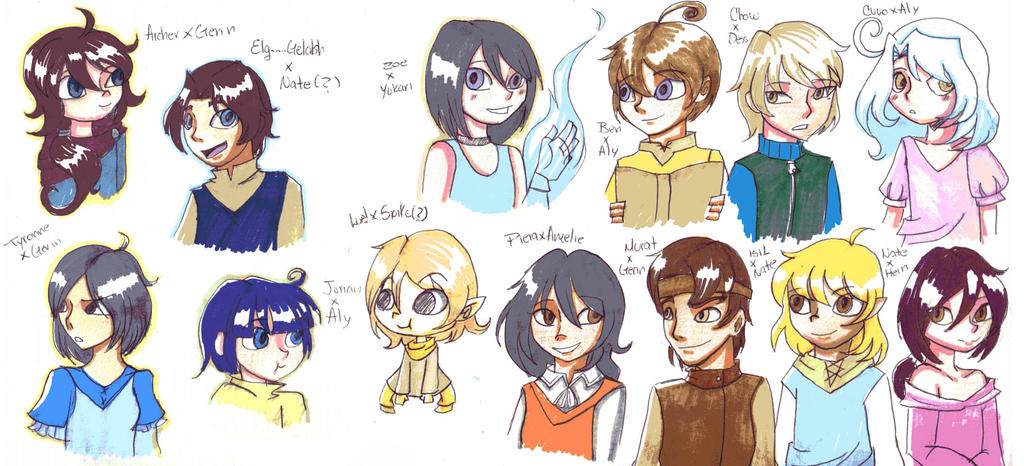 Random Kids by Maryloza on DeviantArt