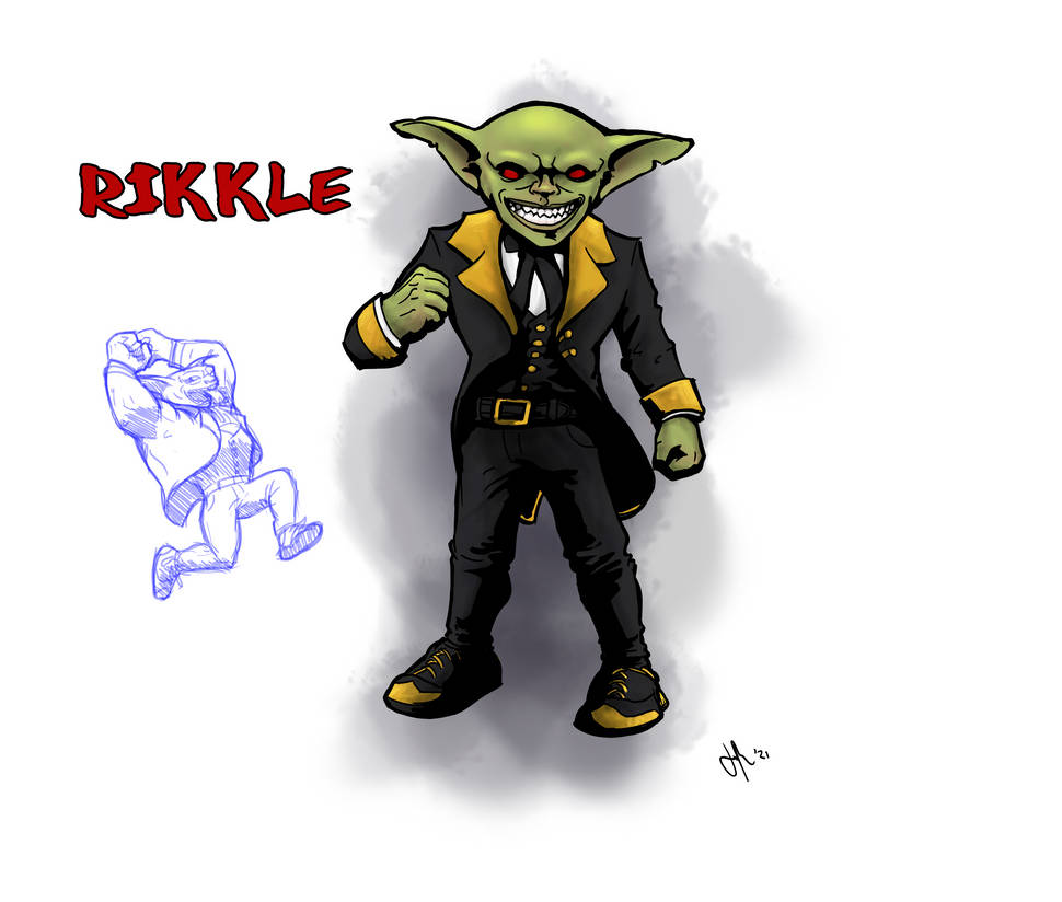 Red Rickel Rikkle by MrRonzArt on DeviantArt