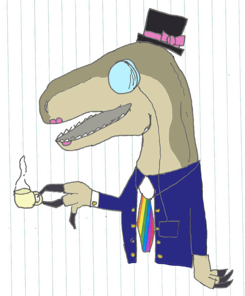 Fancy Raptor by Mulbec on DeviantArt