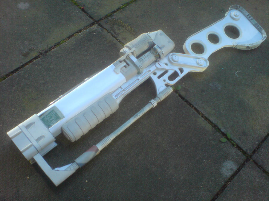 Laser Rifle Deviantart WIP AER9 laser rifle 2 by chanced1 on DeviantArt