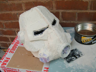 WIP Brotherhood of steel T-45d Helmet 2