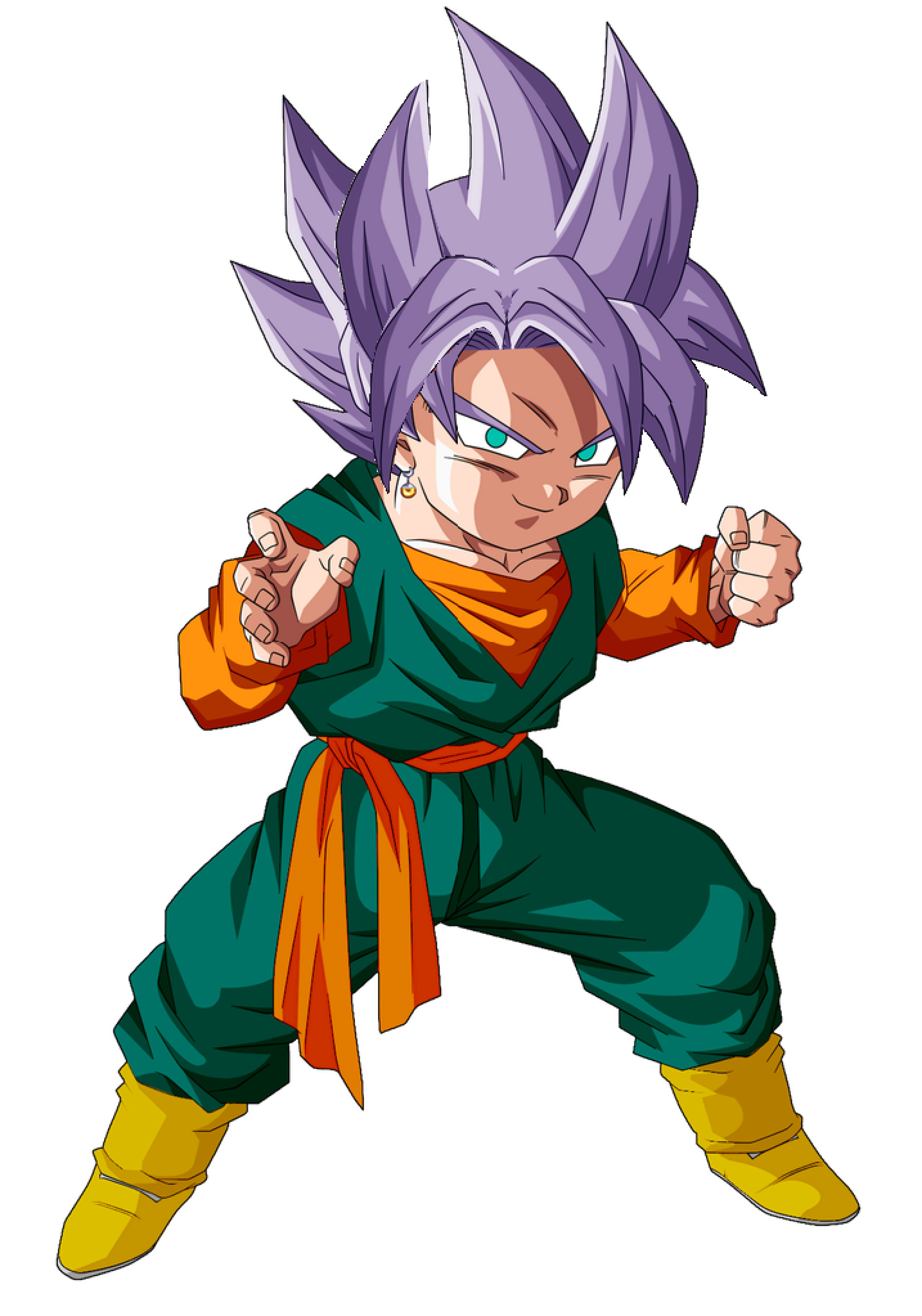 Potara Fusing Goten and trunks potara fusion (Trutenks) by GokuGohanFan on DeviantArt