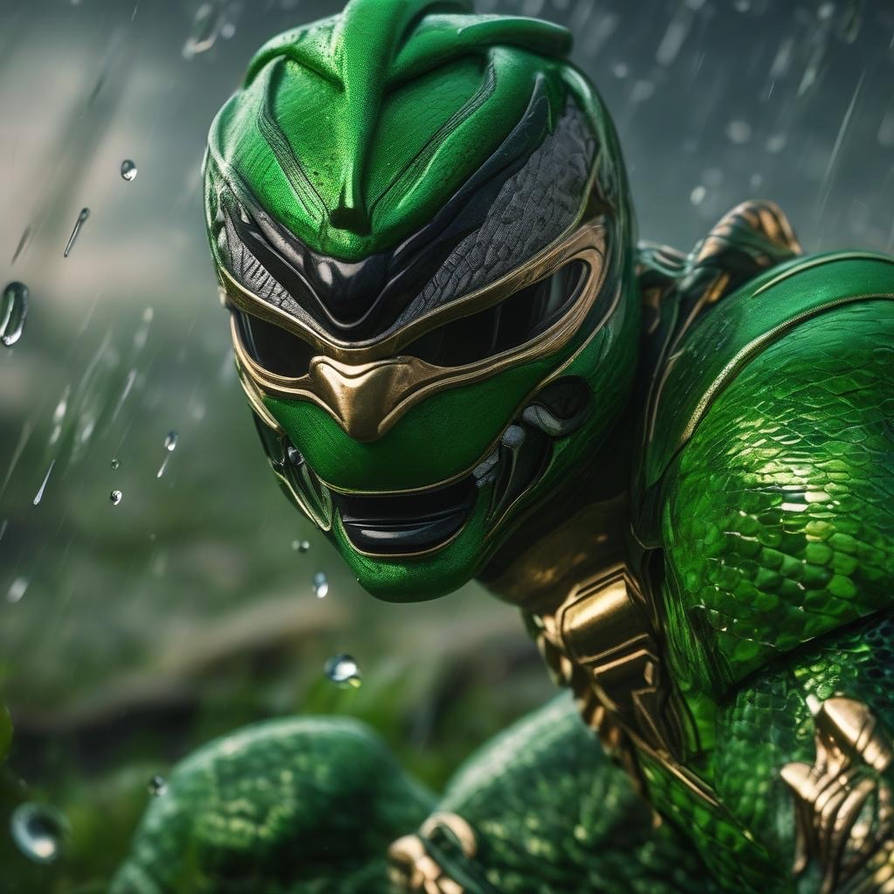 AI Concept Art Green Ranger by Scythe2083 on DeviantArt