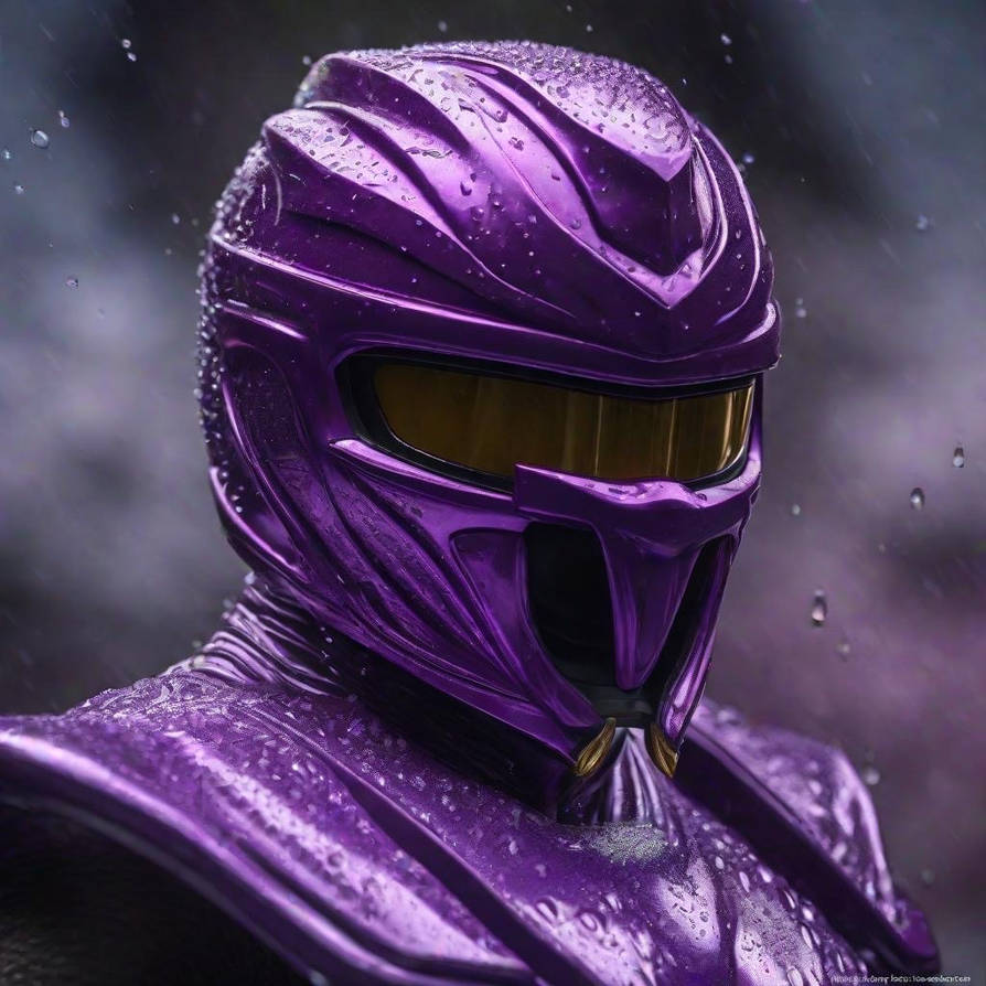 Purple Ranger In Space AI Concept Art Purple Ranger by Scythe2083 on DeviantArt