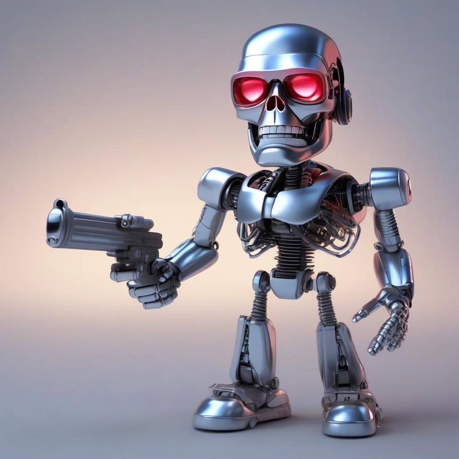 Terminator Cursor Deviantart AI Concept Pixar Terminator V2 by Scythe2083 on DeviantArt