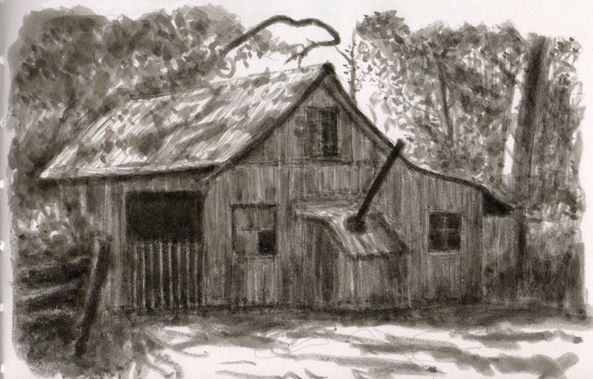 Shack Vector Deviantart Inktober Day 8: The Shack by castlemonster on DeviantArt