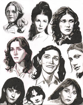 Margot Kidder Sketchbook 7-28-18