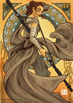 Art Nouveau Rey