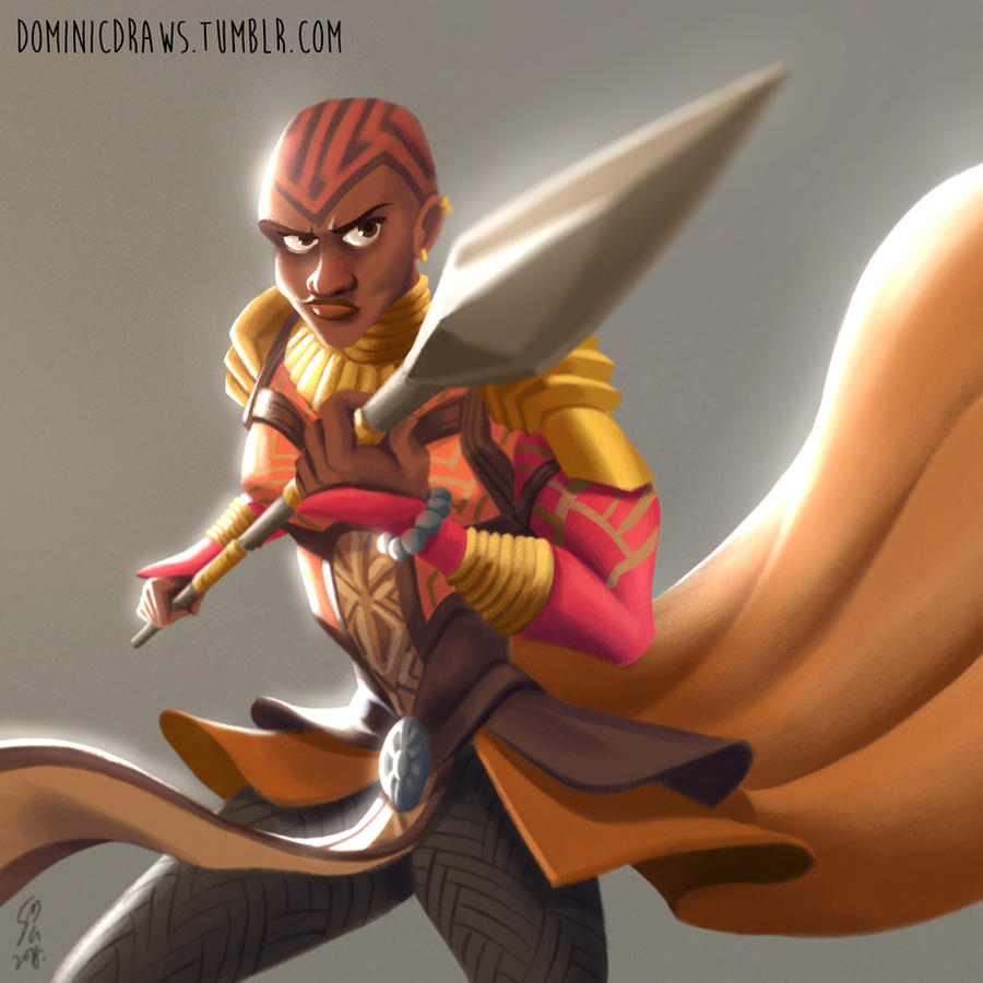 For Wakanda by DominicDrawsArt