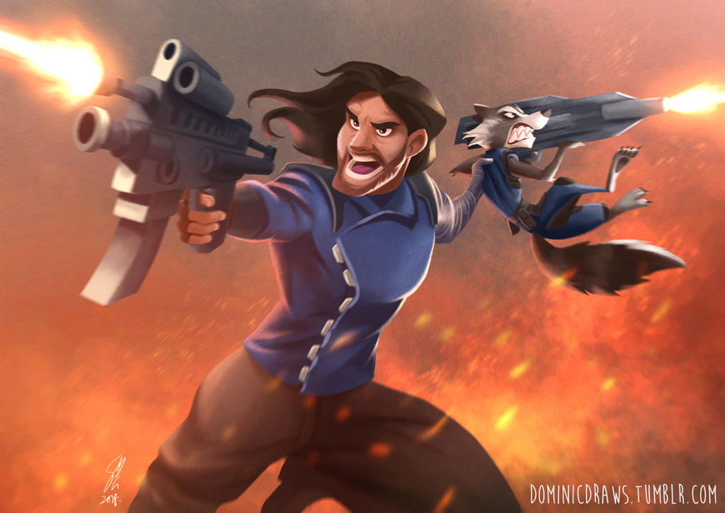 How Much for the Gun? by DominicDrawsArt