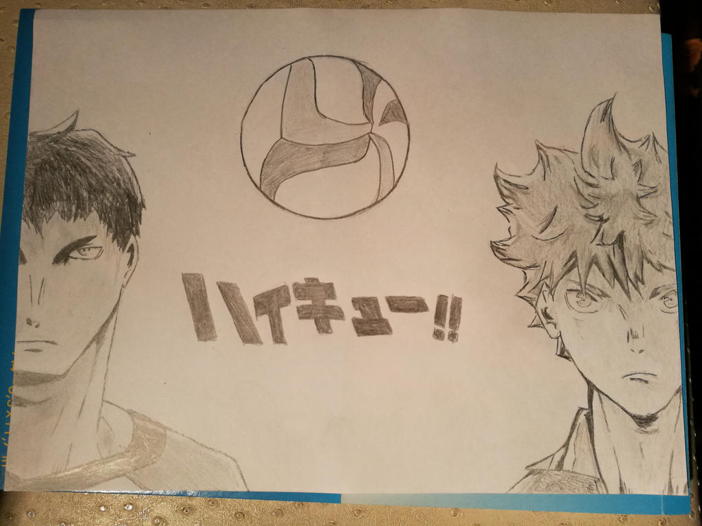 Haikyuu Hinata and Ushijima by Misteryous64 on DeviantArt