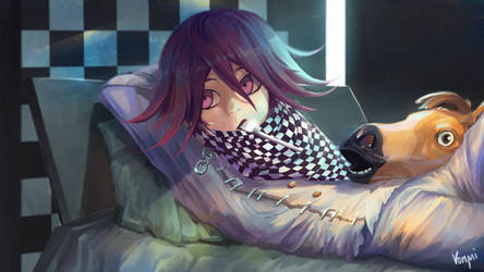 take a break (Kokichi Ouma fanart) by VonMi