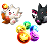 Puzzle and Dragons Charms Set 1