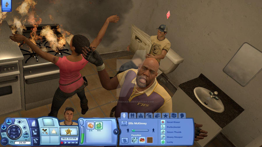 Left 4 Sims 2 - Left 4 Dead by suckthehaids on DeviantArt