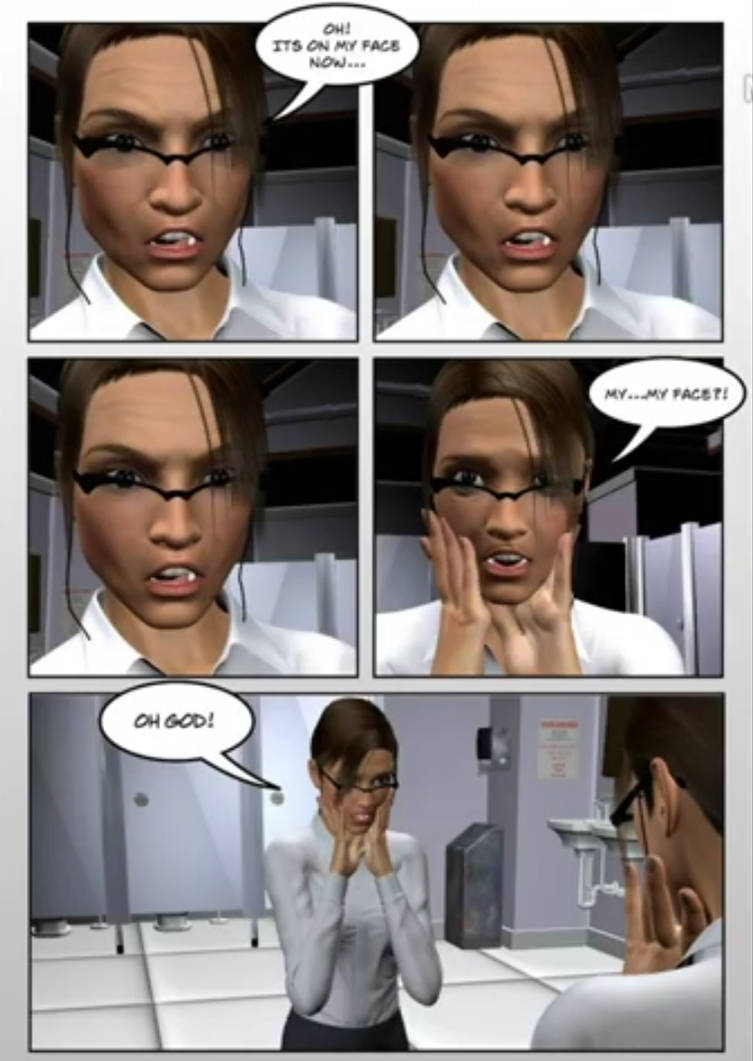 Gwen Transformation bimbo tf 19 by Nera145 on DeviantArt