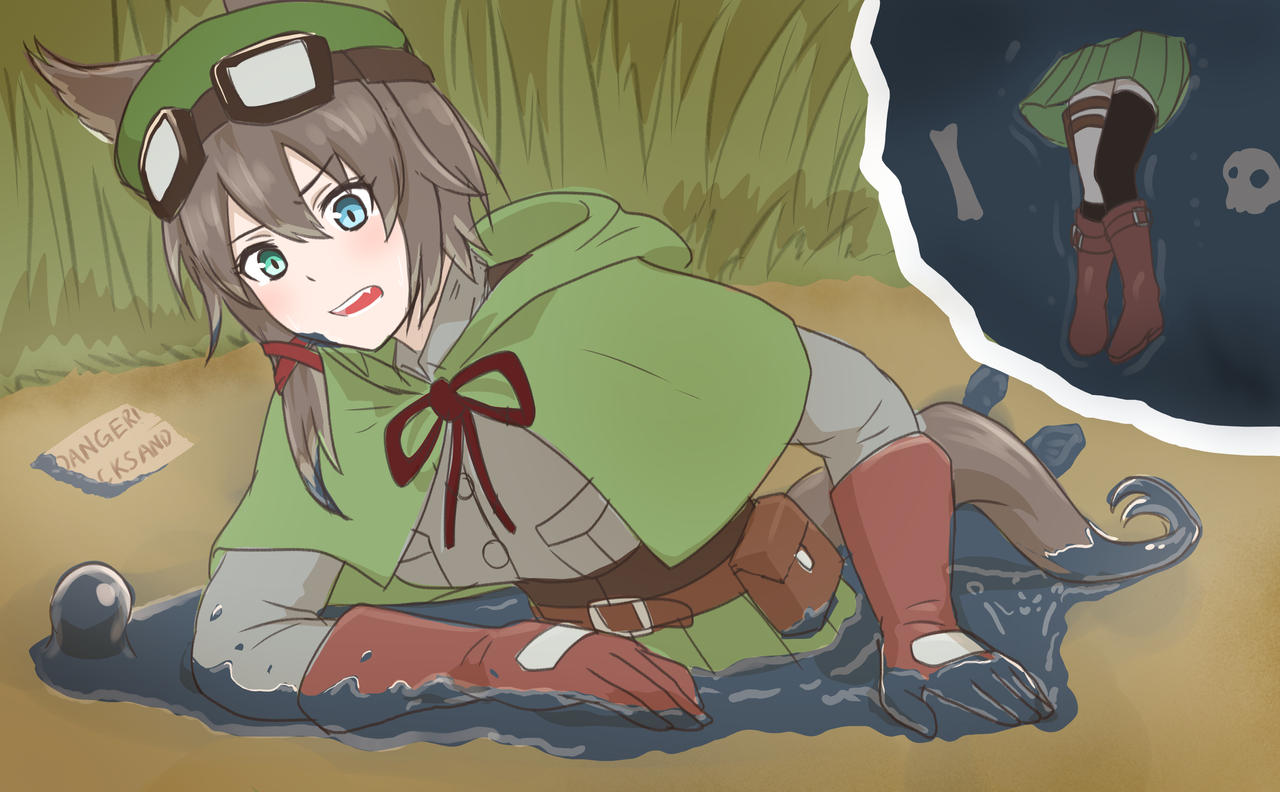 Fear of dry ground