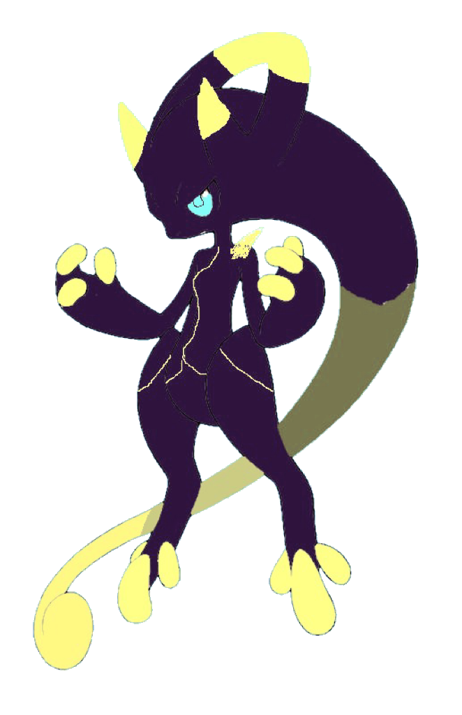 0150 - Shadow Mewtwo Shiny Fan Art Edit by JorMxDos on DeviantArt