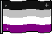 Asexual Pride Flag by pixxeldog