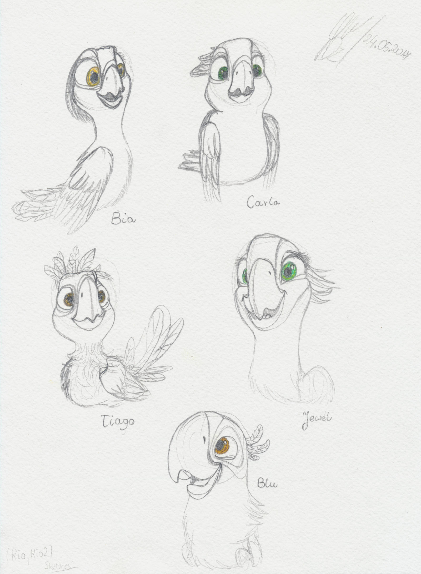 |Rio 2| Family [Sketches]