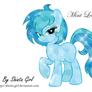 Mint Leaf - Crystal pony