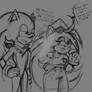 Oc Talking with Sonic