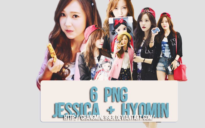 6 PNG Jessica + HyoMin [Free]