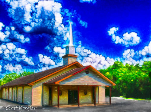 Wilsonville Baptist Newport TN by Photominimalist