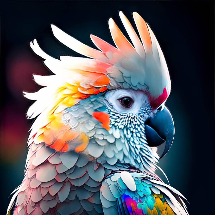 Pierrot Colorful Colorful parrot 4 by Photominimalist on DeviantArt