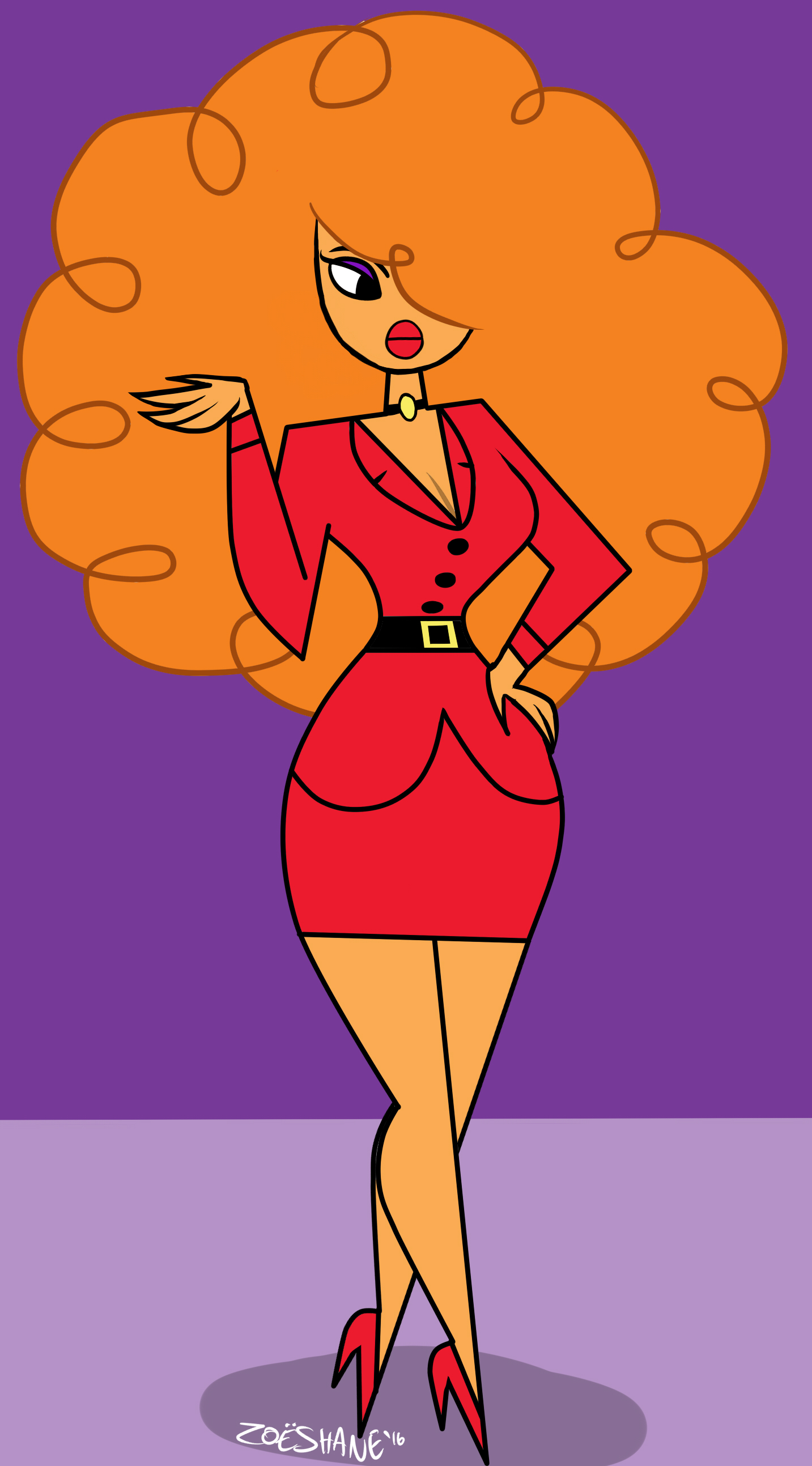 Sara Bellum's Face