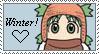 Yotsuba stamp:winter