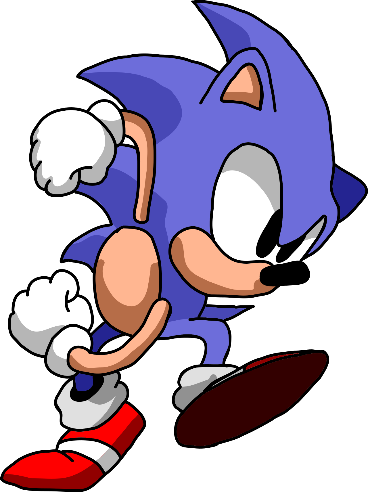 Sonic 1 Forever with Cartoony Sprites by SonicOverhaul on DeviantArt