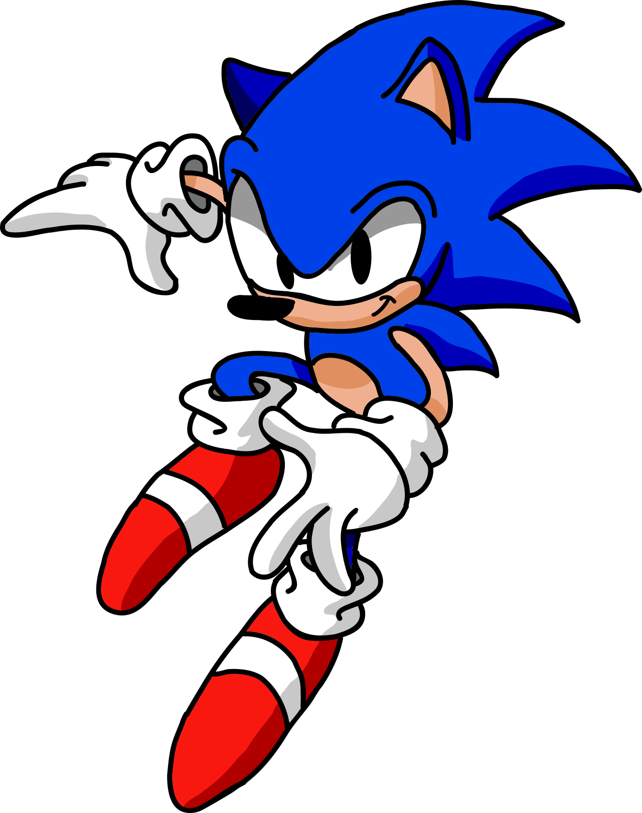 Super-Sonic Drawing (Sonic X Style) by HiddenMatrixYT on DeviantArt