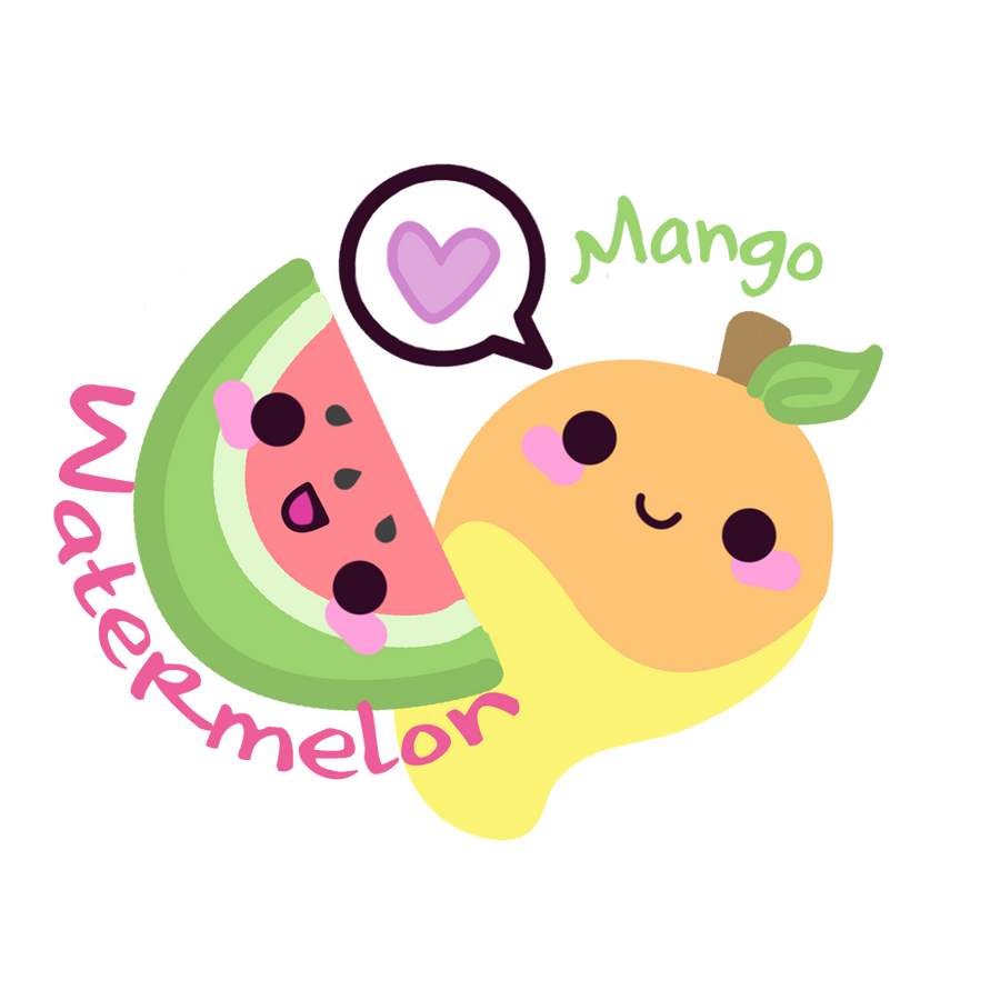 Watermelon Mango Store Logo By Kittykatklub1 On Deviantart