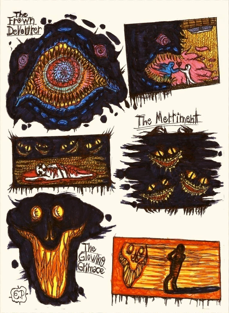 The backrooms entities: Smilers by EXe1-Pe4eZ on DeviantArt