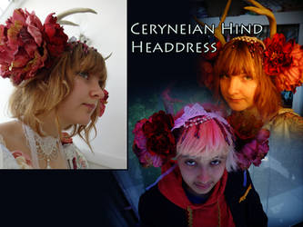 Ceryneian Hind Headdress