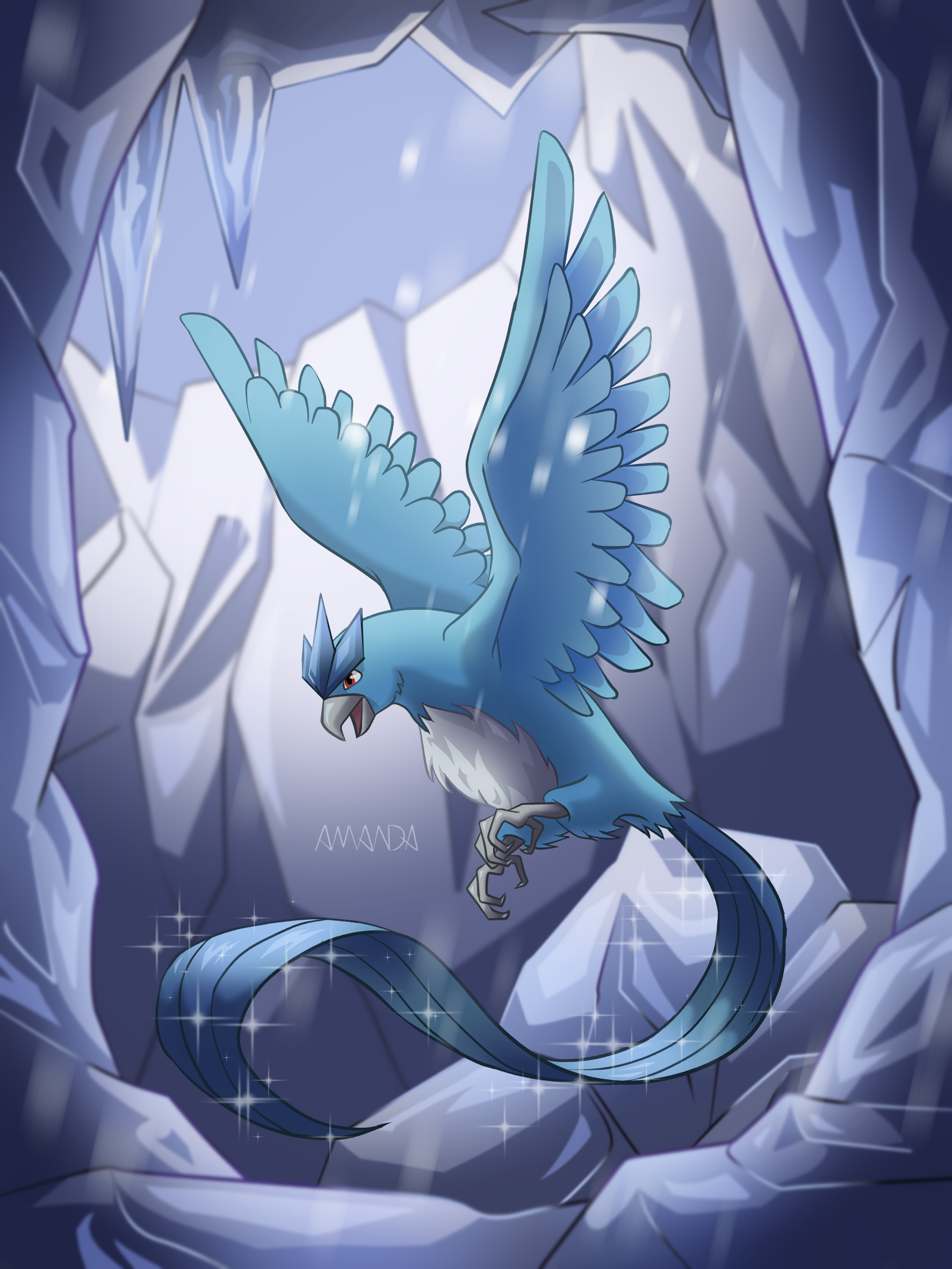 Articuno moves by RedDemonInferno on DeviantArt