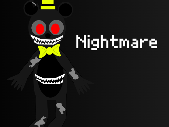 Wallpaper Nightmare Freddy (FNAF-C4D) by TheRayan2802 on DeviantArt