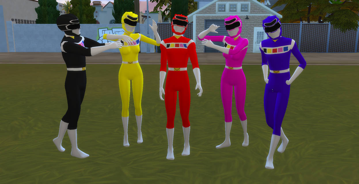 Denji Sentai Megaranger by SuperSentaiSims4 on DeviantArt