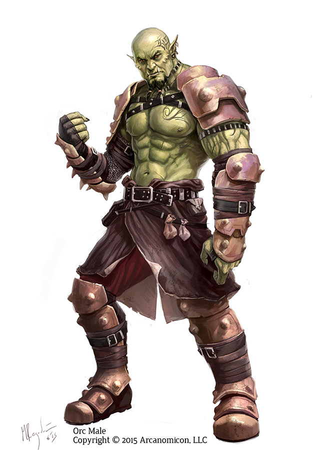 Tales of Arcana Orc Male by MiguelRegodon on DeviantArt