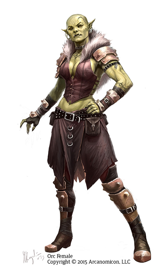 Tales of Arcana Orc Female