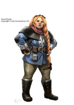 Tales of Arcana, Female Dwarf