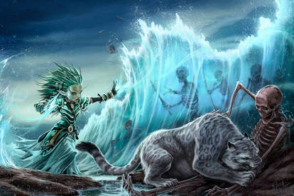 Pathfinder Secrets of Magic. Wall of Water