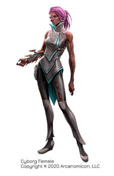 Tales of Arcana, Female Cyborg