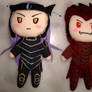 Byaku and Wimber Plushies