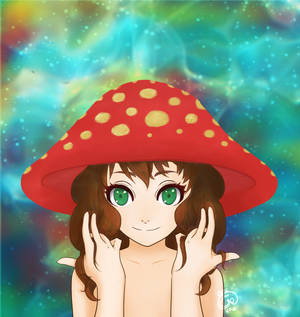 Mushroom girl