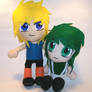 Hyoga and Shun Plushies