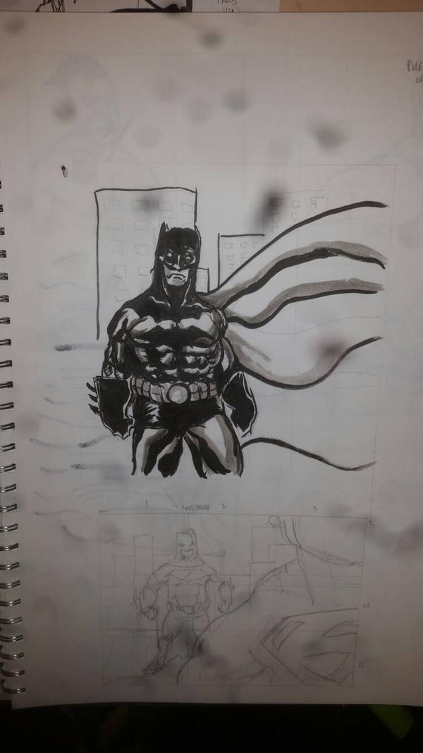 batman ink sketch by abrahamgungor on DeviantArt