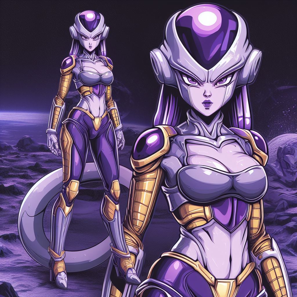 Frizza Female Frieza by JoshuaECW21985 on DeviantArt