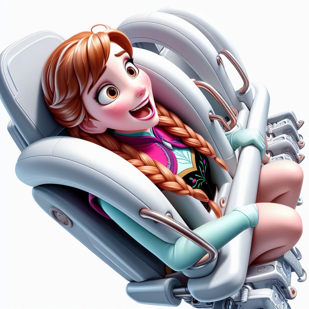 Princess Roler Coaster Deviantart Anna (Roller Coaster) (Ai Generated) by JoshuaECW21985 on DeviantArt