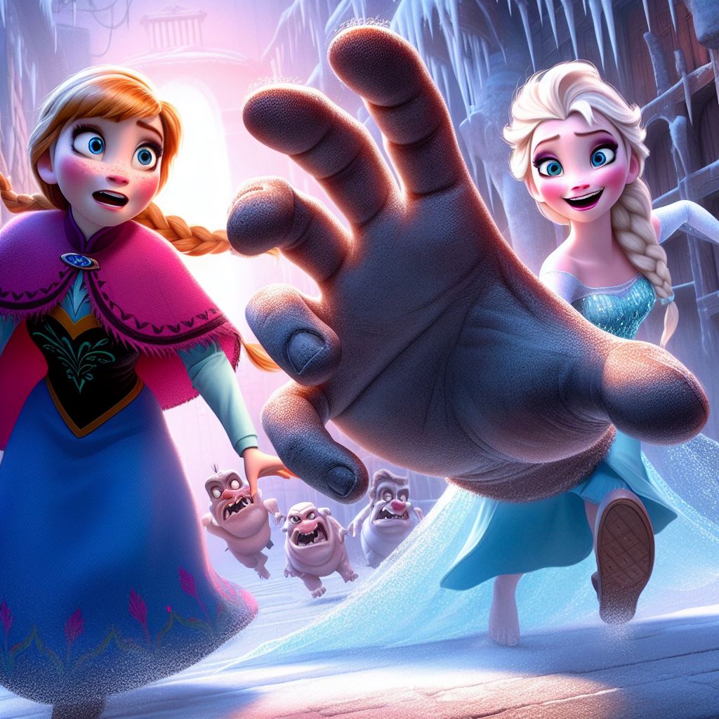 Elsa's Big Hand by JoshuaECW21985 on DeviantArt